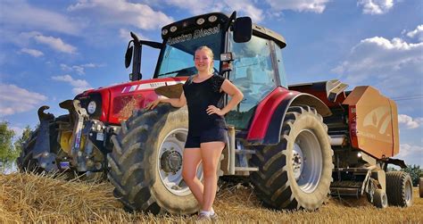 Girl Tractor Massey Ferguson Youtube 16 Min Video