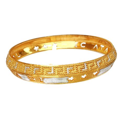 Buy Quality One Gram Gold Forming Cnc Machine Cut Gents Kada Bracelet