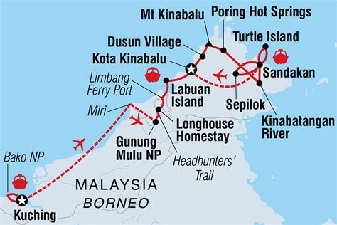 Best Of Borneo Peregrine Travel Centre Wa And Summit Travel