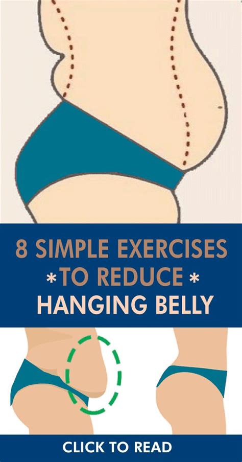 8 Simple And Best Exercises To Reduce Hanging Belly Fat