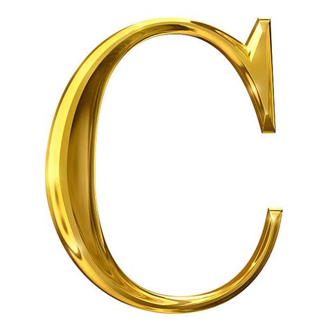 Best Gold Metal Letter C Stock Photos Pictures And Royalty Free Images