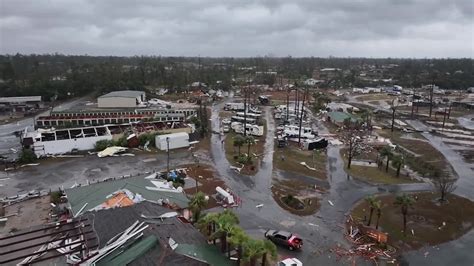 Aerial Footage Shows Destruction From Florida Tornado Videos From The