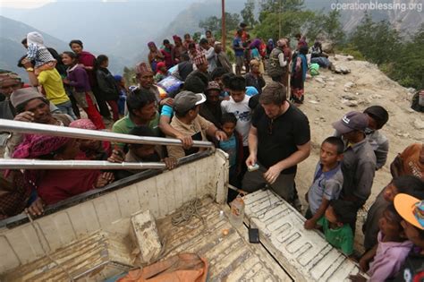 Reaching Hardest Hit Sindhupalchowk Region Operation Blessing