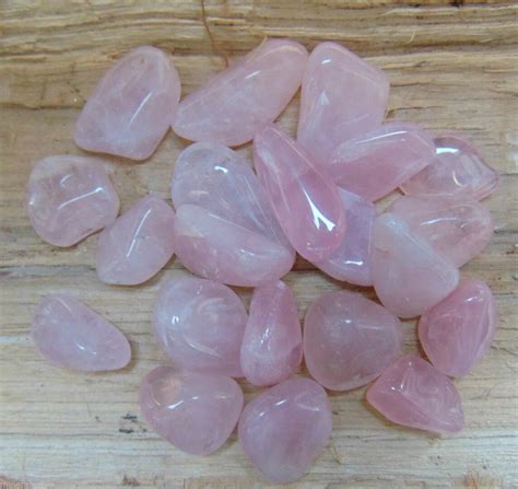 Rose Quartz Tumbled Mid Size 1pc Minerals Crystal Healing Stone Chakra