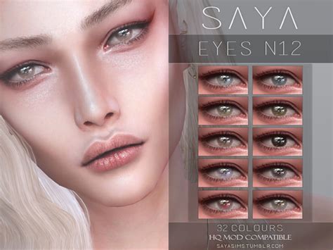 Eyes N12 By Sayasims At Tsr Sims 4 Updates