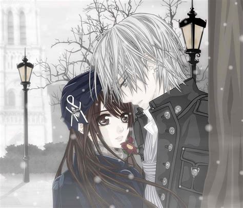 Anime Couple On Snow Wallpaper By Krinsha358 67 Free On Zedge™