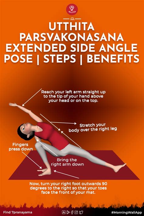 How To Do Utthita Parsvakonasana Extended Side Angle Pose In 2020