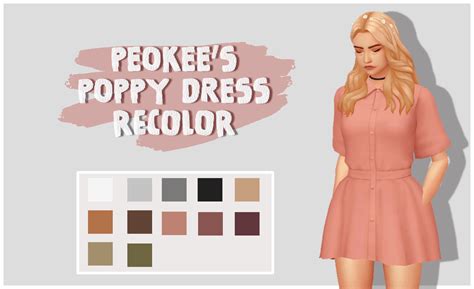 Toofudog “ Poppy Dress By Sentate Recolor • Comes In 12 Colors Using