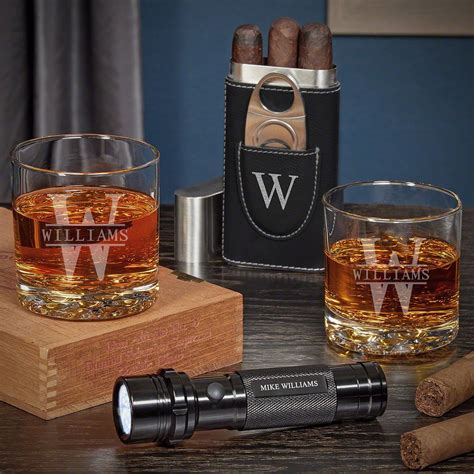 oakmont personalized buckman whiskey and cigar t ideas for men