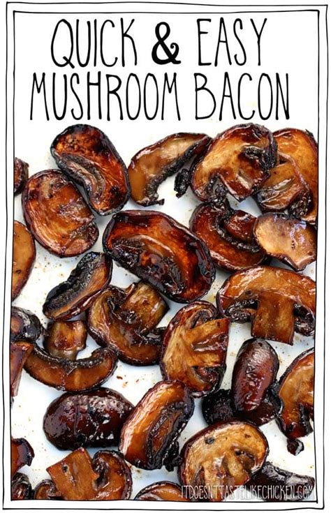 Quick And Easy Mushroom Bacon Recipe Vegan Breakfast Recipes Whole