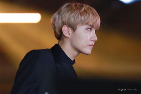 Male Idols With The Best Side Profile According To Koreans Koreaboo Hoseok Side Portrait