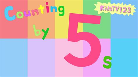 Counting By 5s Youtube