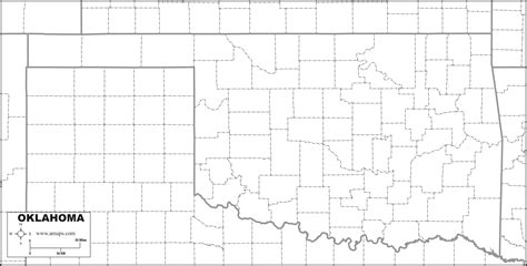 Free Map Of Oklahoma