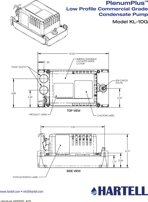 Packaged rooftop air conditioners precedent™ — heat pump. Wiring Diagram For Condensate Pump - Complete Wiring Schemas