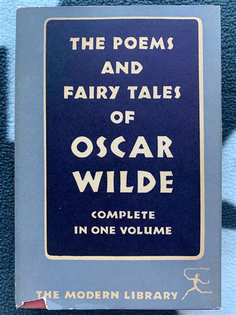 The Poems And Fairy Tales Of Oscar Wilde Von Oscar Wilde Very Good