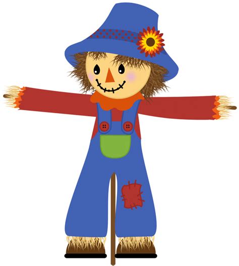 Happy Scarecrow Clipart Clipart Best