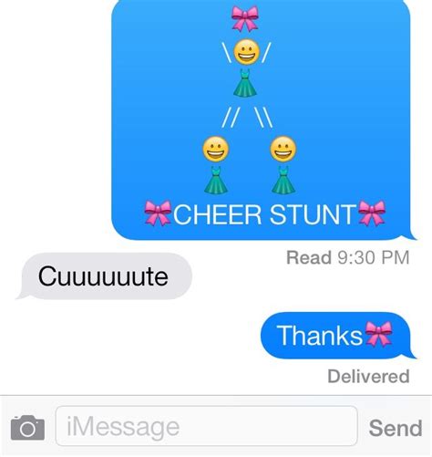 Cheer Stunt Text Message Funny Cheer Stunt How To Cheer Someone