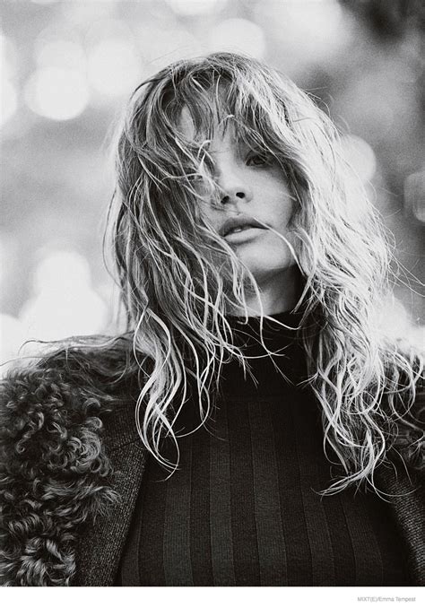 Magdalena Frackowiak Models Fall Outerwear For Mixte By