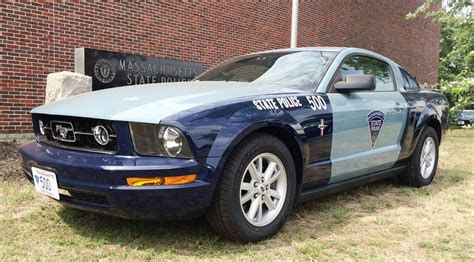 Massachusetts State Police 500 Ford Mustang Slicktop Police Vehicles