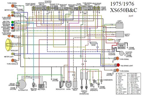 6 pin trailer connector wiring diagram collection. 1976 xs650c project from Ireland | Yamaha XS650 Forum