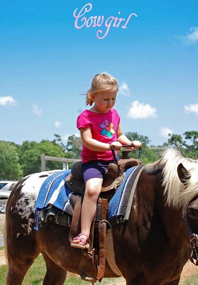 Riding Like A True Cowgirl My Little Bits Of Sunshine