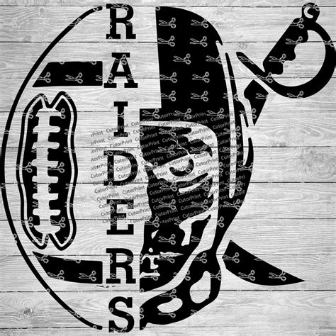 Raiders Football SVG,EPS & PNG Files - Digital Download files for