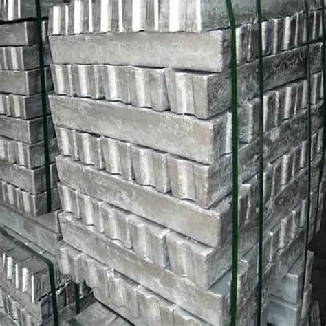 Zinc Ingots Secondary Bulk Supplier 50kg 25tons 15days Zinc Alloy