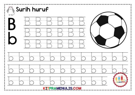 Lembaran Kerja Mewarna Huruf Abc Belajar Mengenal Huruf Menggunakan