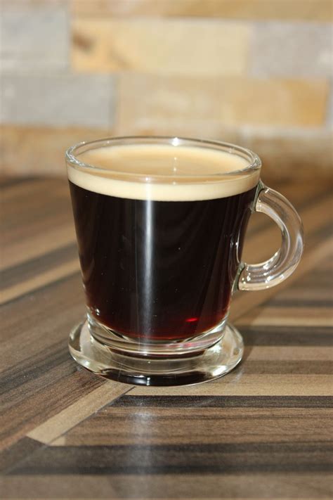 Clear Glass Espresso Coffee Cups Capacity 80ml Set of 6