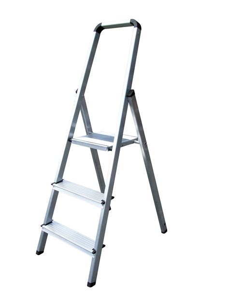 2 Tread Easy Slope Aluminium Folding Ladder Steps Aluminium Scaffold