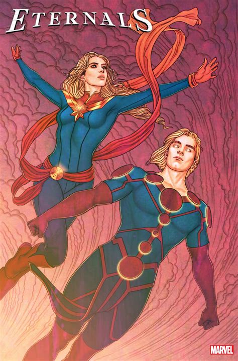 The eternals are a fictional race of humanoids appearing in american comic books published by marvel comics. THE ETERNALS TEAM UP WITH THE MARVEL UNIVERSE ON SHOWSTOPPING COVERS! - First Comics News