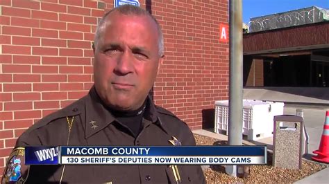 macomb county sheriff s department has body cameras youtube