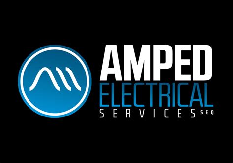 Amped Electrical Services Logo Design Portfolio Entry
