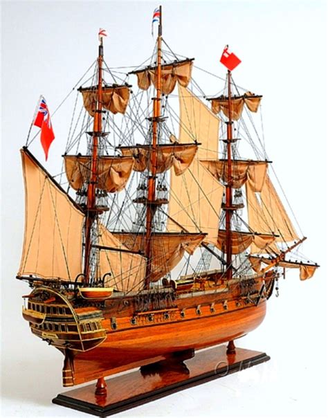 Tall Ship Hms Surprise Wooden Boat Model Model Ships Tall Ships