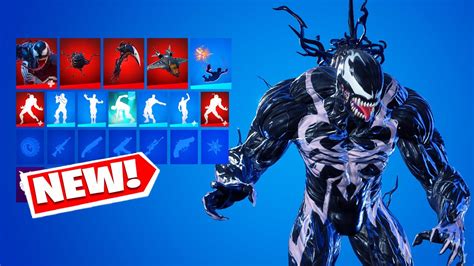 New Venom Skin And Starter Pack And More In Fortnite Showcase Skins
