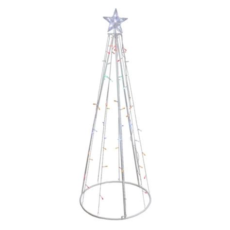 Maybe you would like to learn more about one of these? Northlight 5' Multi-Color LED Lighted Cone Christmas Tree ...
