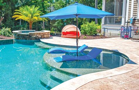 Tanning Ledge Pool And Sun Shelf Pictures Swimming Pools Backyard Small Backyard Pools