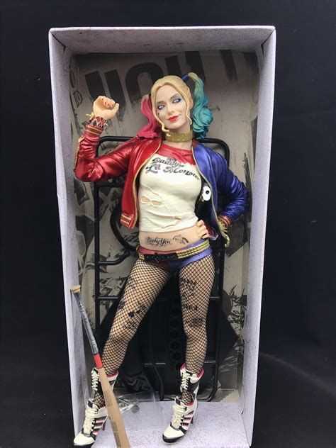 Dc Universe Suicide Squad Toys Harley Quinn 12 Figure Pvc Statue New