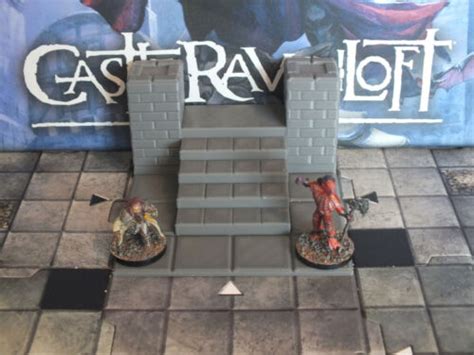 Castle Ravenloft Set Of Start Tile Stairs Dungeons And Dragons