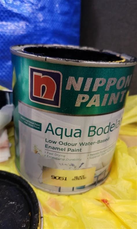 Nippon Paint Aqua Bodelac Black Furniture And Home Living Home