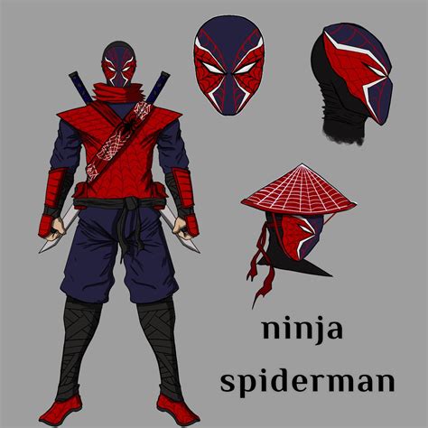 Ninja Spiderman Costume Design By Jermi6969 On Deviantart