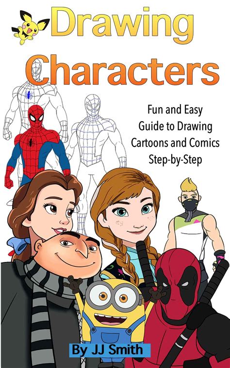 buy how to draw characters from cartoon and comics fun and easy guide to drawing learn to draw