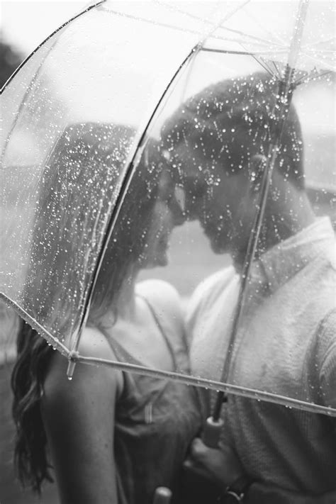 Couple Under Clear Umbrella Hd Phone Wallpaper Peakpx