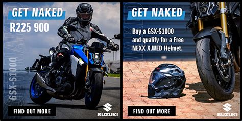 Get Naked With Suzuki Billys Bikes