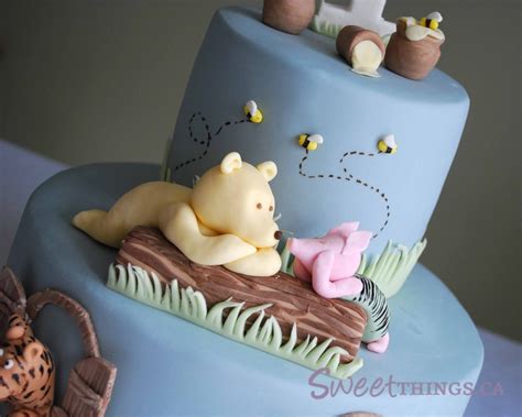 Sweetthings 1st Birthday Classic Winnie The Pooh Cake