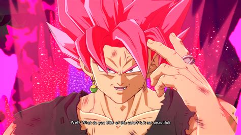 Super Saiyan Rosé Evolution Goku Black Fighterz Mods