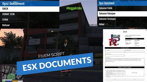 Fivem Script Esx Documents Youtube