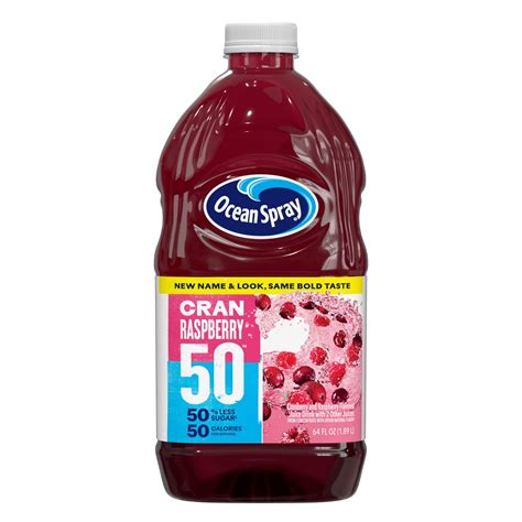 Ocean Spray Light Cranberry And Raspberry Juice Drink 64 Fl Oz