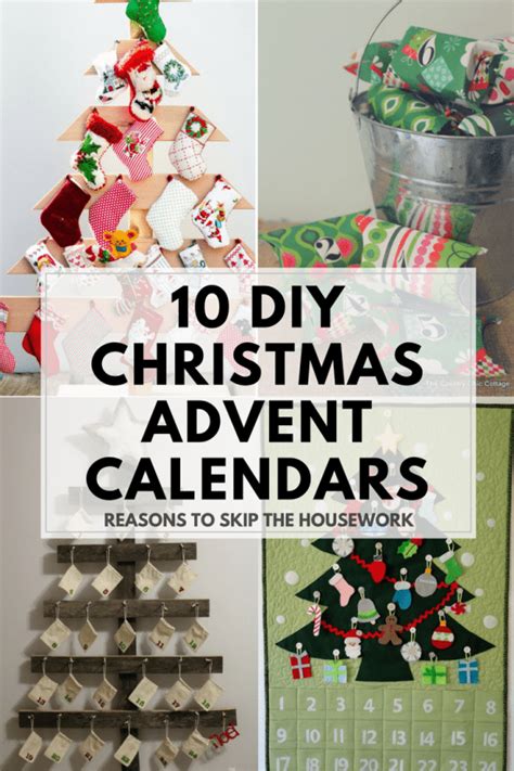 Diy Advent Calendars To Help Count Down To Christmas