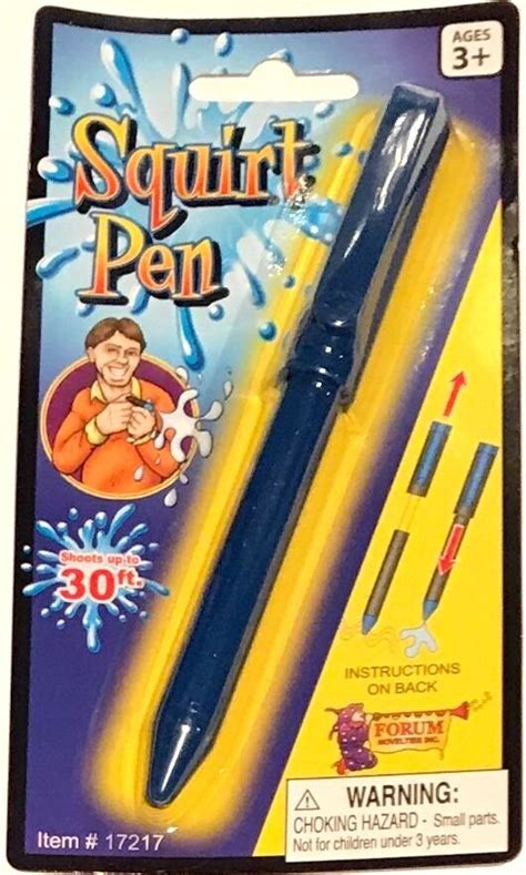 Squirt Pen Squirting Water Bar Joke Magic Trick Prank Gag T Shoots Funny Toy Ebay